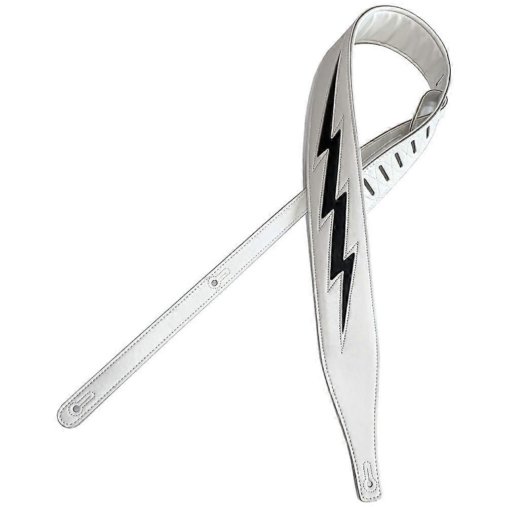 Lädergitarrrem Unikt - Mönster Bekvämt Akustiskt Elbasrem Gitarrtillbehör