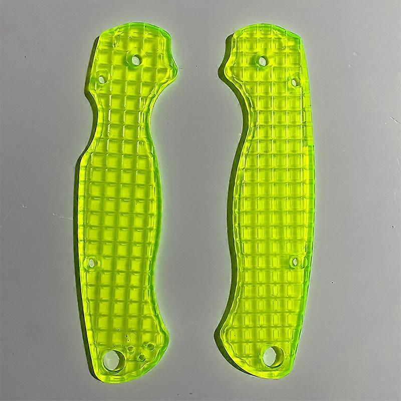 1pair G10 Blade Handle Patch for Para 2 C81 Spider Knife Patch Material DIY Accessories