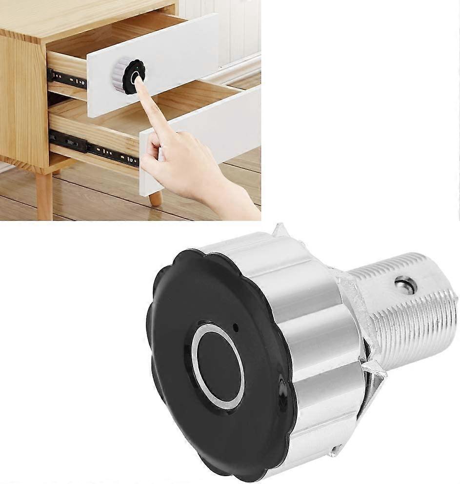 Fingerprint Drawer Lock Smart Semiconductor AntiTheft Cabinet Lock Home & Personal Safe Series Electric Anti Theft Safe Security for Home Office Suppl