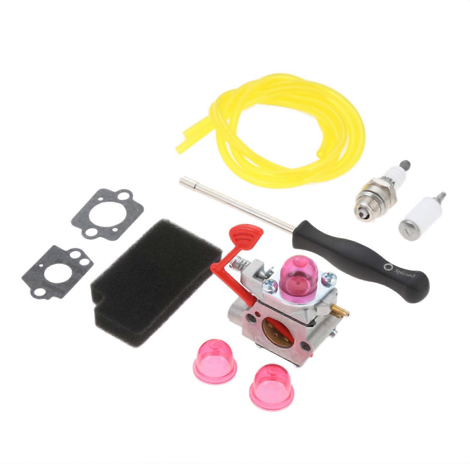 1Set WT875 Carburetor Kit for Poulan Pro BVM200C BVM200VS P200C GBV325 P325 Blower Tool Parts Replacement