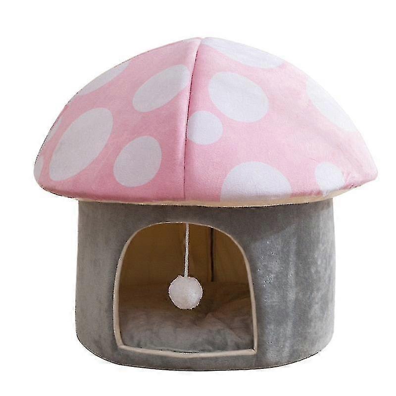Cartoon Mushroom Warm Pet House