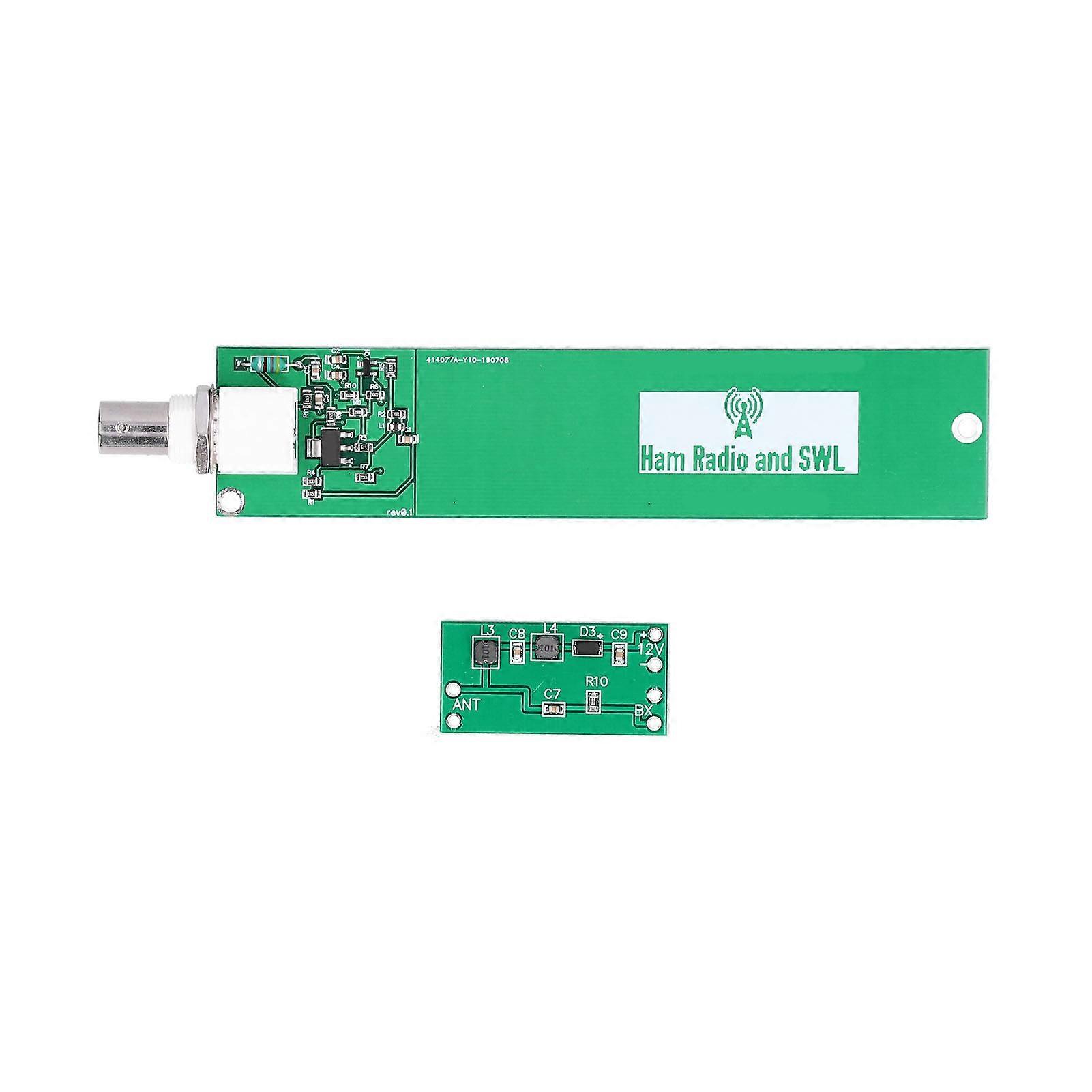 2Pcs Active Antenna Module PCB Responsive Electronic Component for Signal Reception DC9?15V
