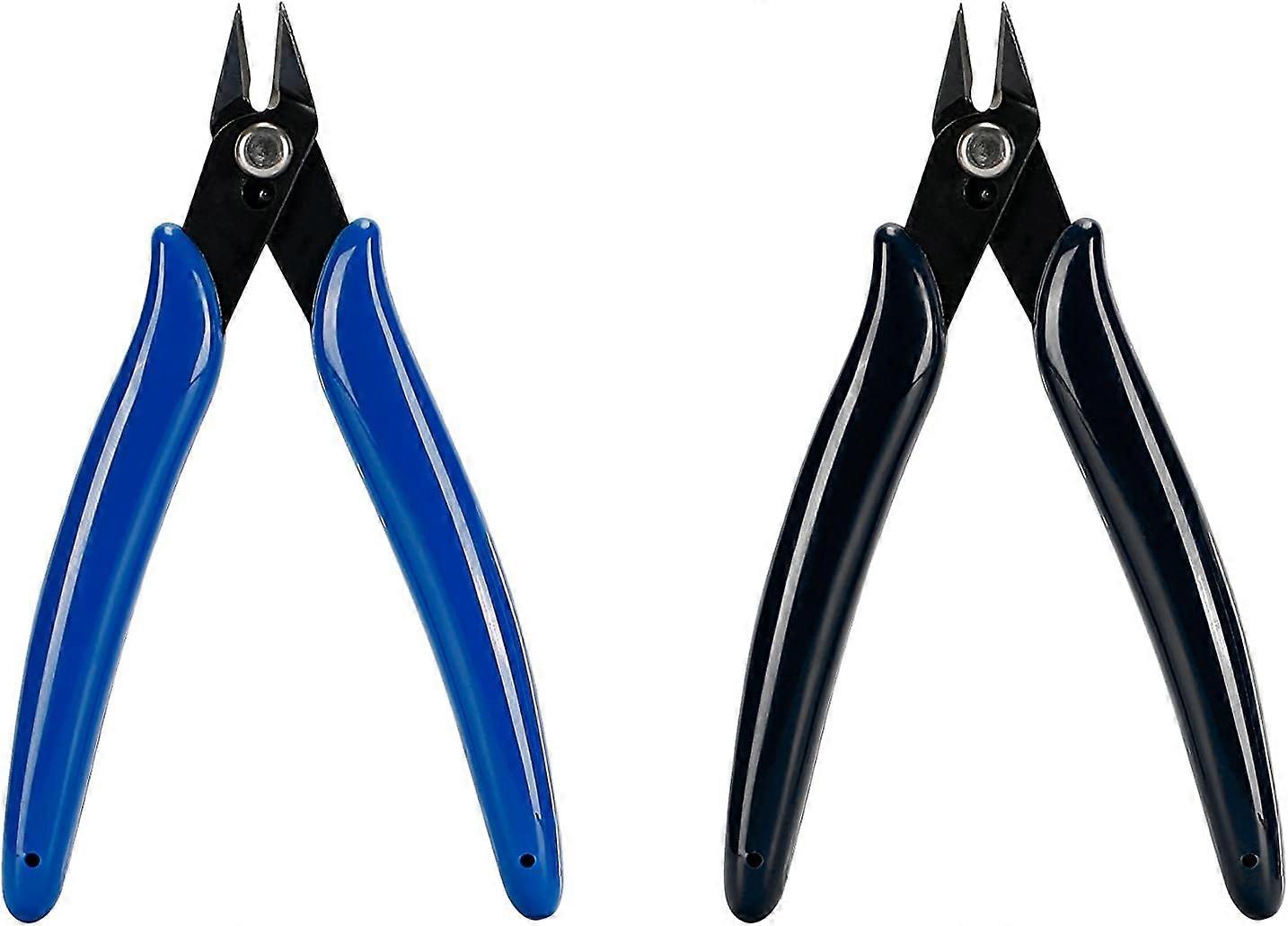 Flush Cutter Micro Precision Wire Cutters Diagonal Cutting Pliers for Electronic, Model, Jewelry Making
