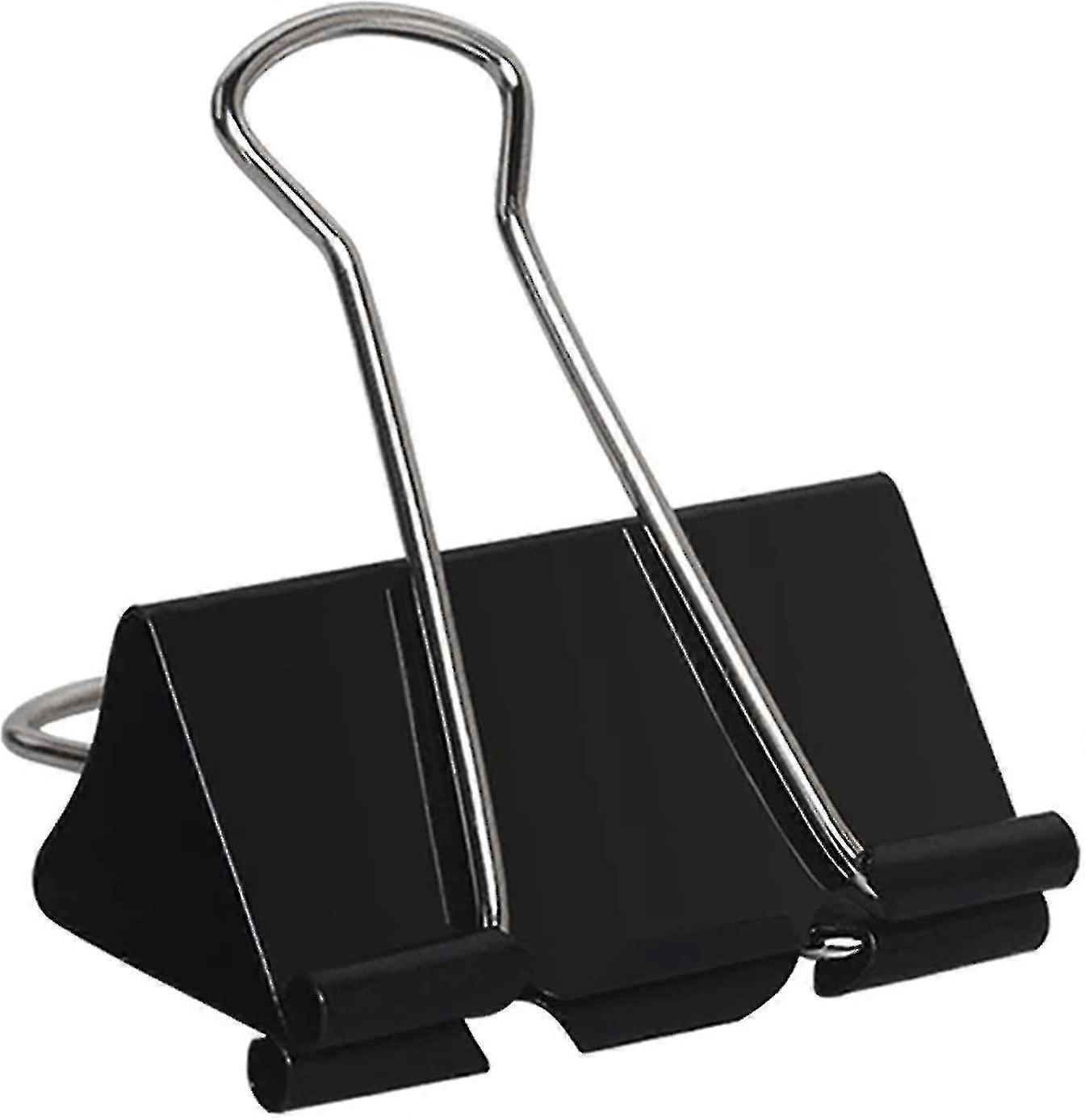 2024 10 Pcsbinder Clips 2.3 Inch Width For Office