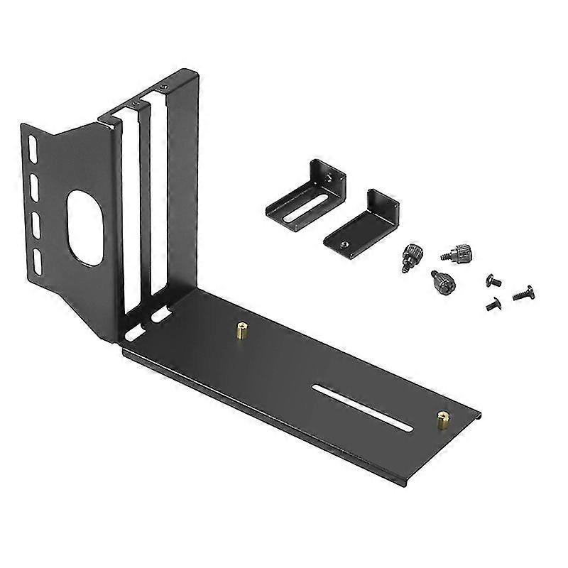 vertical gpu holder right angle graphic card support rack for computer case