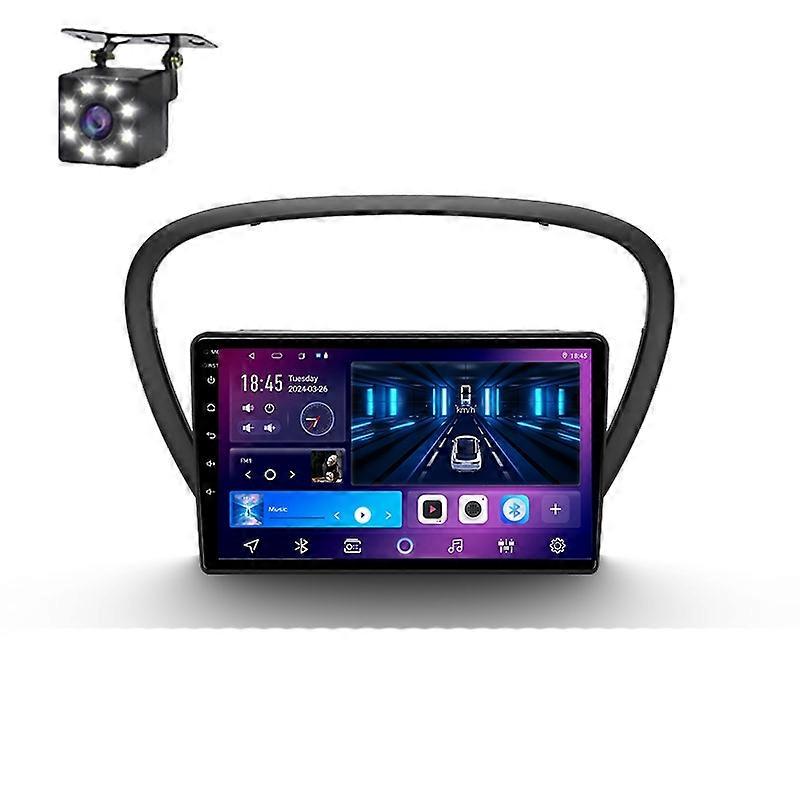 Android Auto Player For Peugeot 607 2004 - 2010 Car Radio Multimedia Wireless Carplay