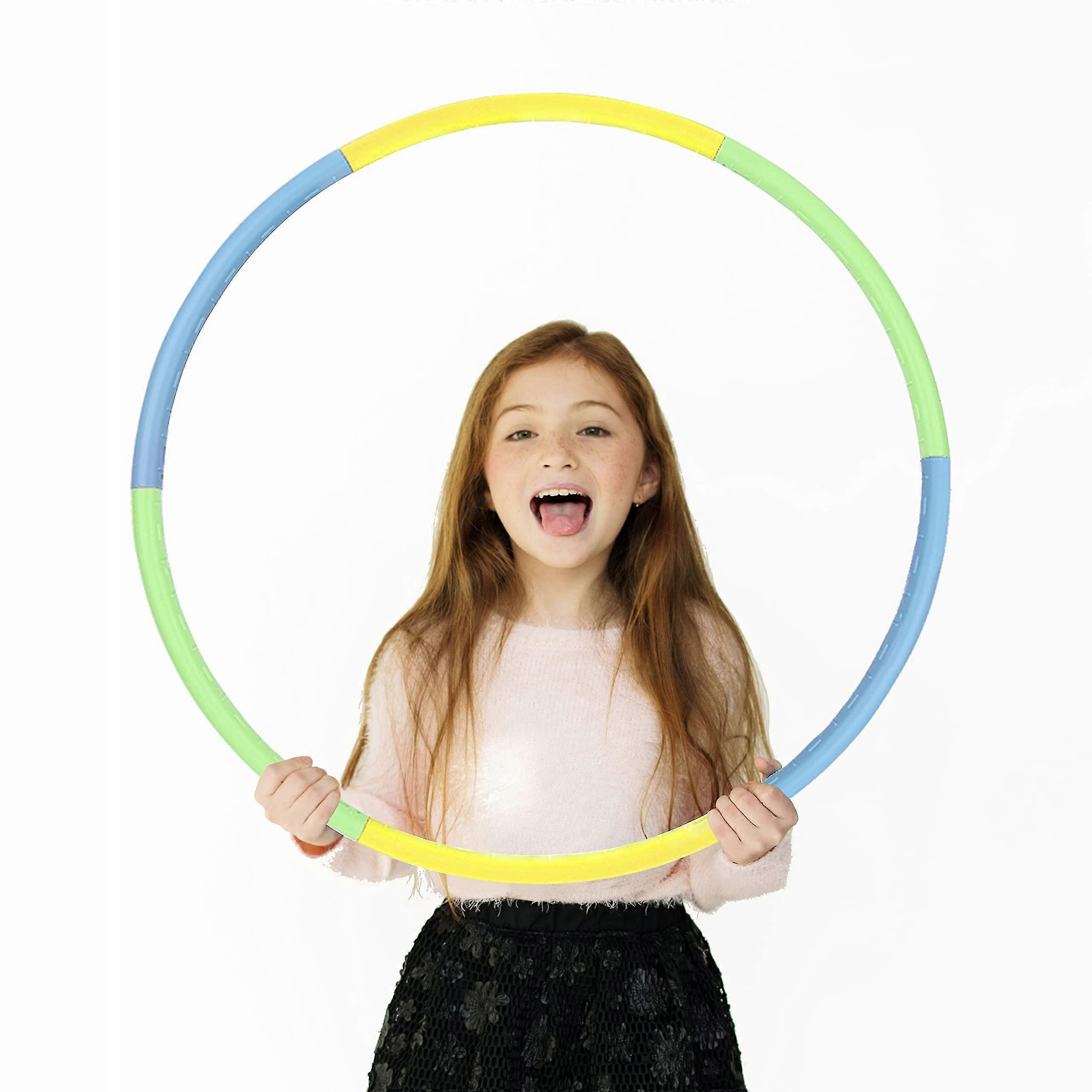 Hula Hoop Plastic Detachable Weighted Gymnastic Hoop