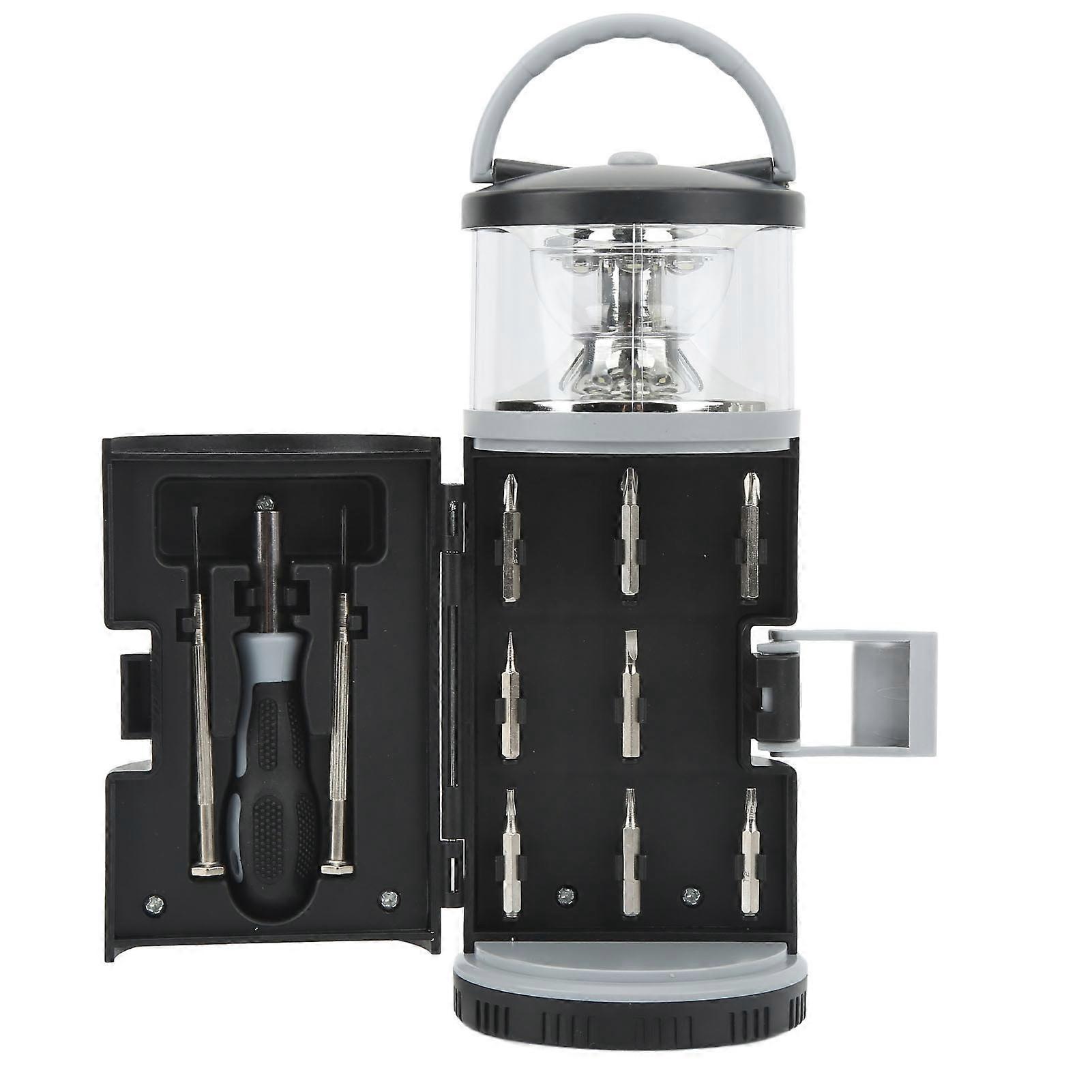 LED Camping Lantern Waterproof Lightweight Simple Camping Multitool Set with Handle for Outdoor