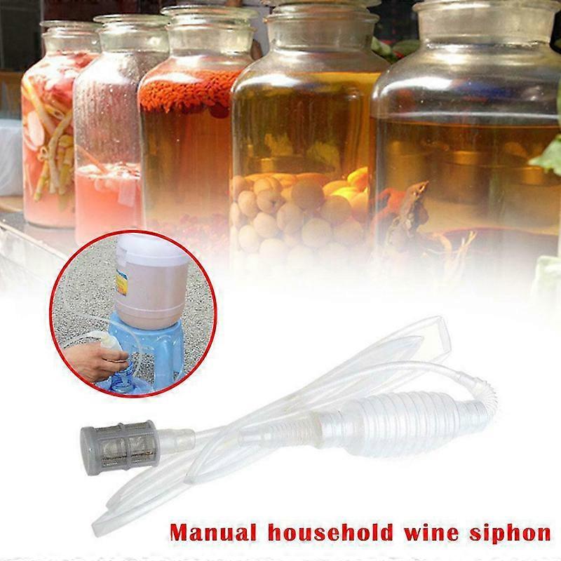 For Home Brew Brewing Wine Making Tools Kitchen Siphon Tube Pipe Hose Plastic New
