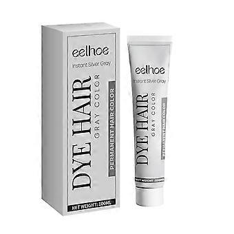 Unisex Diy Fashion Gray Color Super Gray Hair Cream 100ml