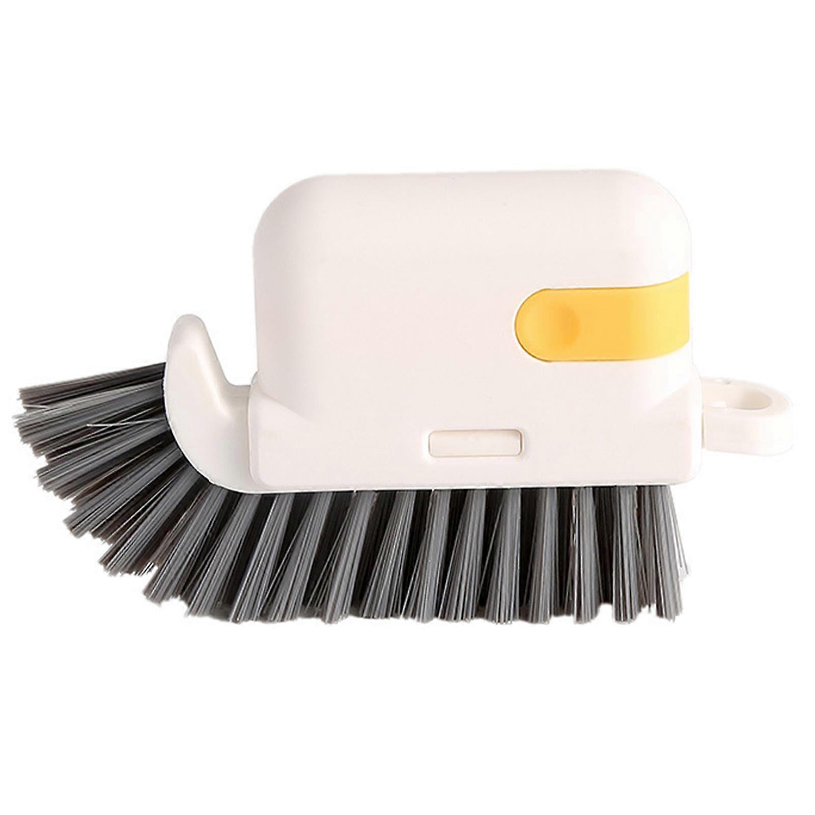 Window Slot Two-in-one Cleaning Brush Easily Remove Stubborn Debris Brush for Barbecue Grill Cleaning Use