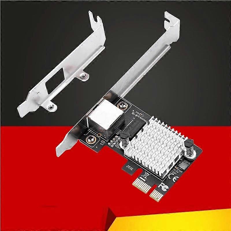 NEW 2.5Gb Network Card PCI Express X1 Gigabit Ethernet Adapter 1 Port RJ45 Interface 2500Mbps PCIE LAN Card RTL8125B Chip for PC