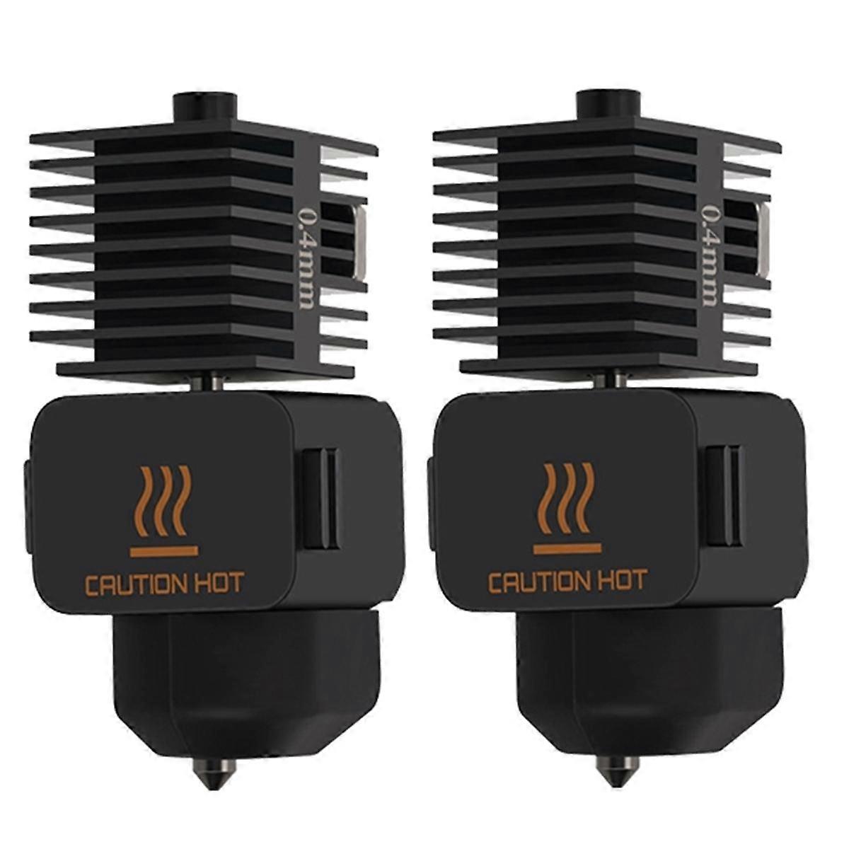 Hotend-kit för A1/A1 0,4 mm mini snabbvarm varmändsenhet munstycke i härdat stål 3D-skrivardelar