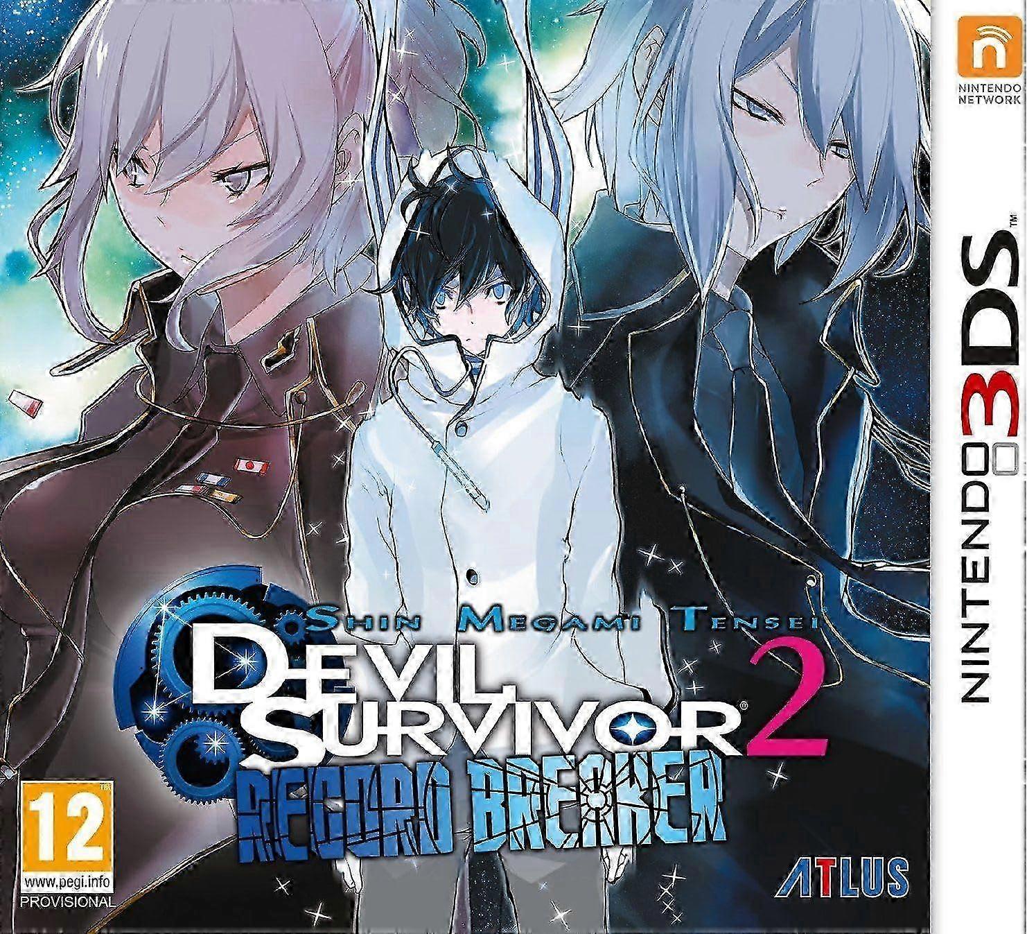 SMT Devil Survivor 2 Record Breaker 3DS Game