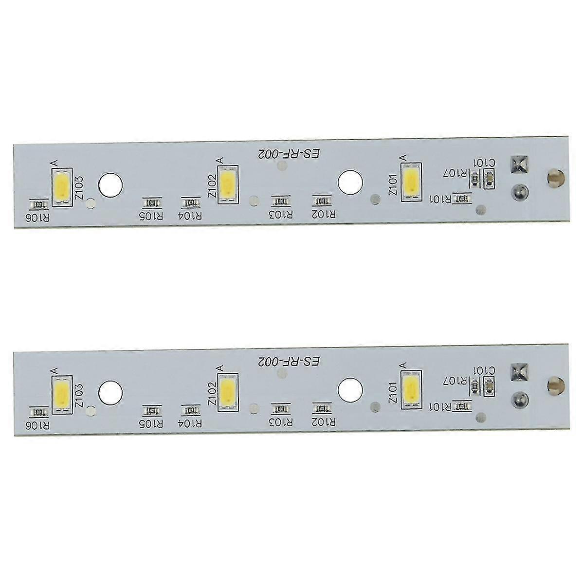 2pcs Wr55x26671 Led Light Compatible For Refrigerators Led Light Replace Ps11767930 Ap6035586 4468532 Eap11767930