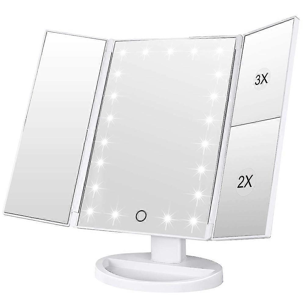 Makeup Mirror With Lights 22 Led Vanity Mirror With 2x/3x Magnification