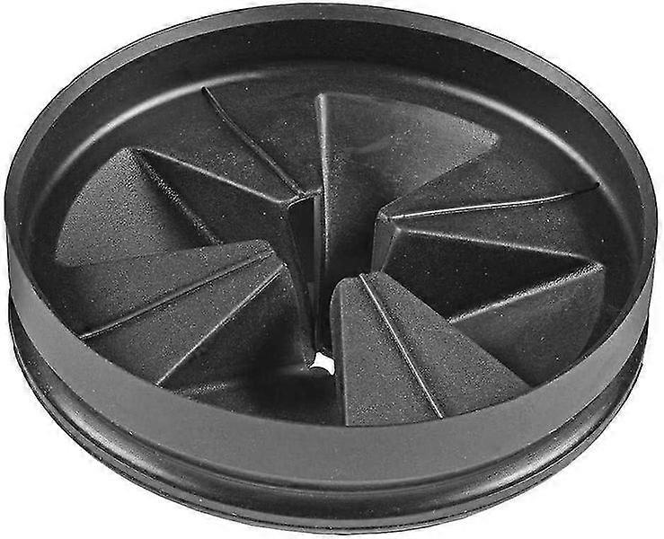 Sink Baffle: Anti-Microbial Quiet Collar in Black