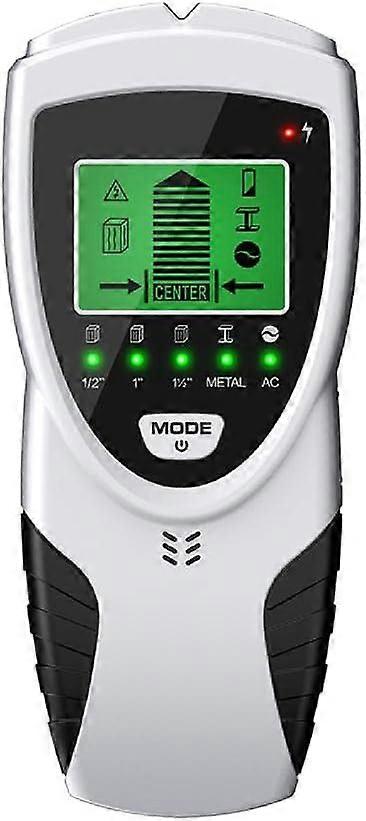 5-in-1 Wall Scanner Handheld Electronic Detector With LCD Screen Warning For Wood Wire Metal Studs Detection Wall Scanner Detector