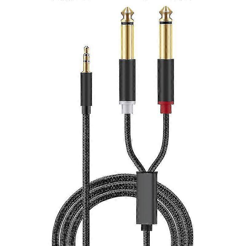 Apple To Dual 6.35 Audio Cable