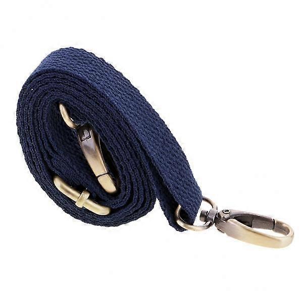 4xCanvas Bag Handle Shoulder Bag Strap Replacement Bag Accessories Dark blue
