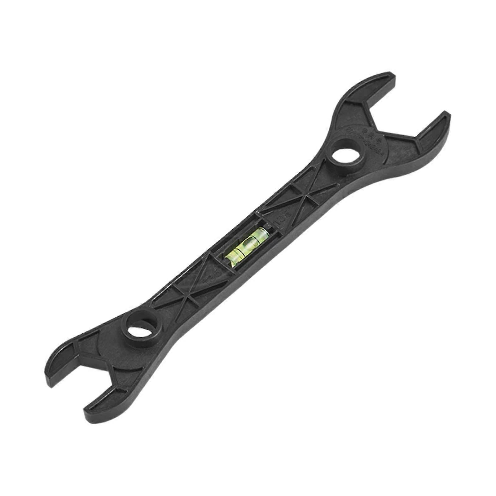 Shower Mixing Valve Wrench Dual Headed With Spirit Level Manual Tool Tap Spanner Repair Tool For-QH