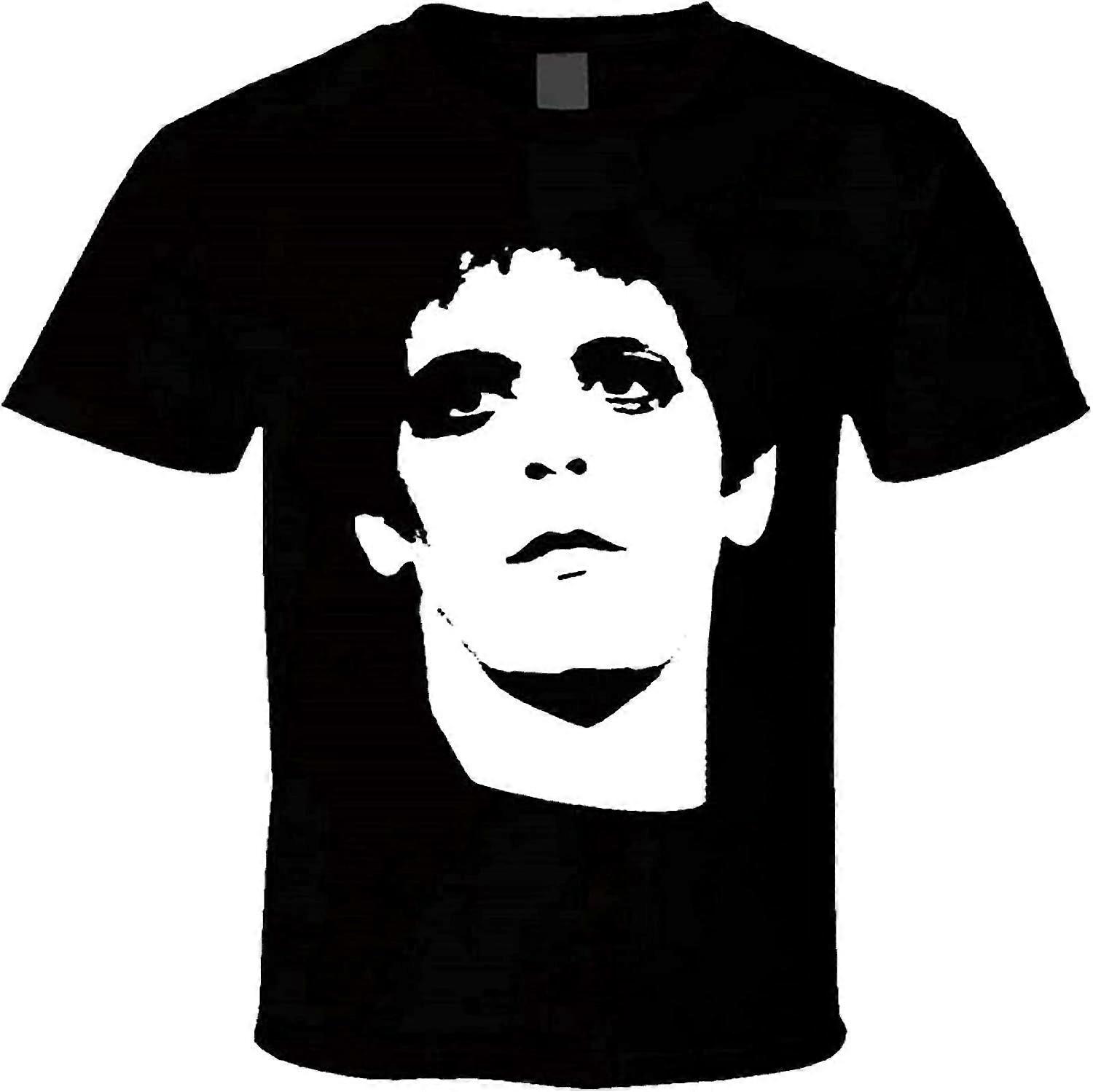 Lou Reed Rock Punk Retro Rip T-shirt pour hommes