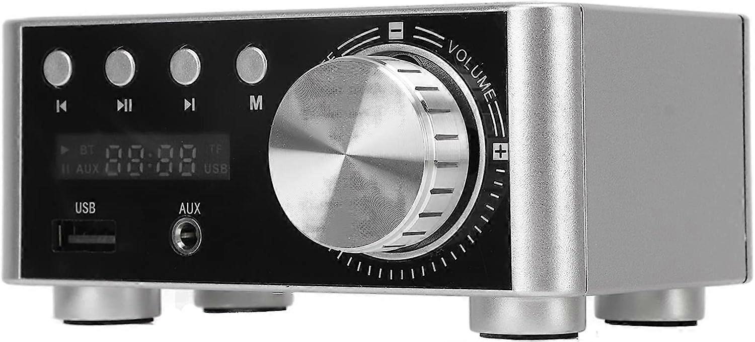 Mini Bluetooth 5.0 Digital Amplifier, HiFi Stereo Class D Audio Amp, Wireless Receiver