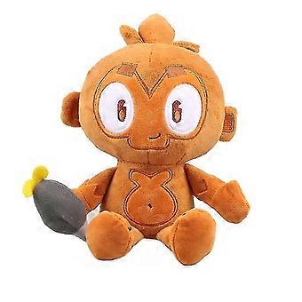 26cm Bloons Td Dart Affe Plüsch Puppe Kawaii Braun Affe Plüsch Spiel Spielzeug Weich Stofftier Geburtstagsgeschenk für Kinder Kinder