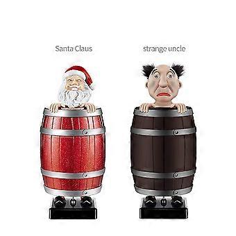 santa in a barrel cigarette holder Funny Claus Dispenser Automatic Bounce Cigarette Case Box Christmas Gift ideas  Smoking Kingdom Funny Cigarette Holder, Creative Spoof