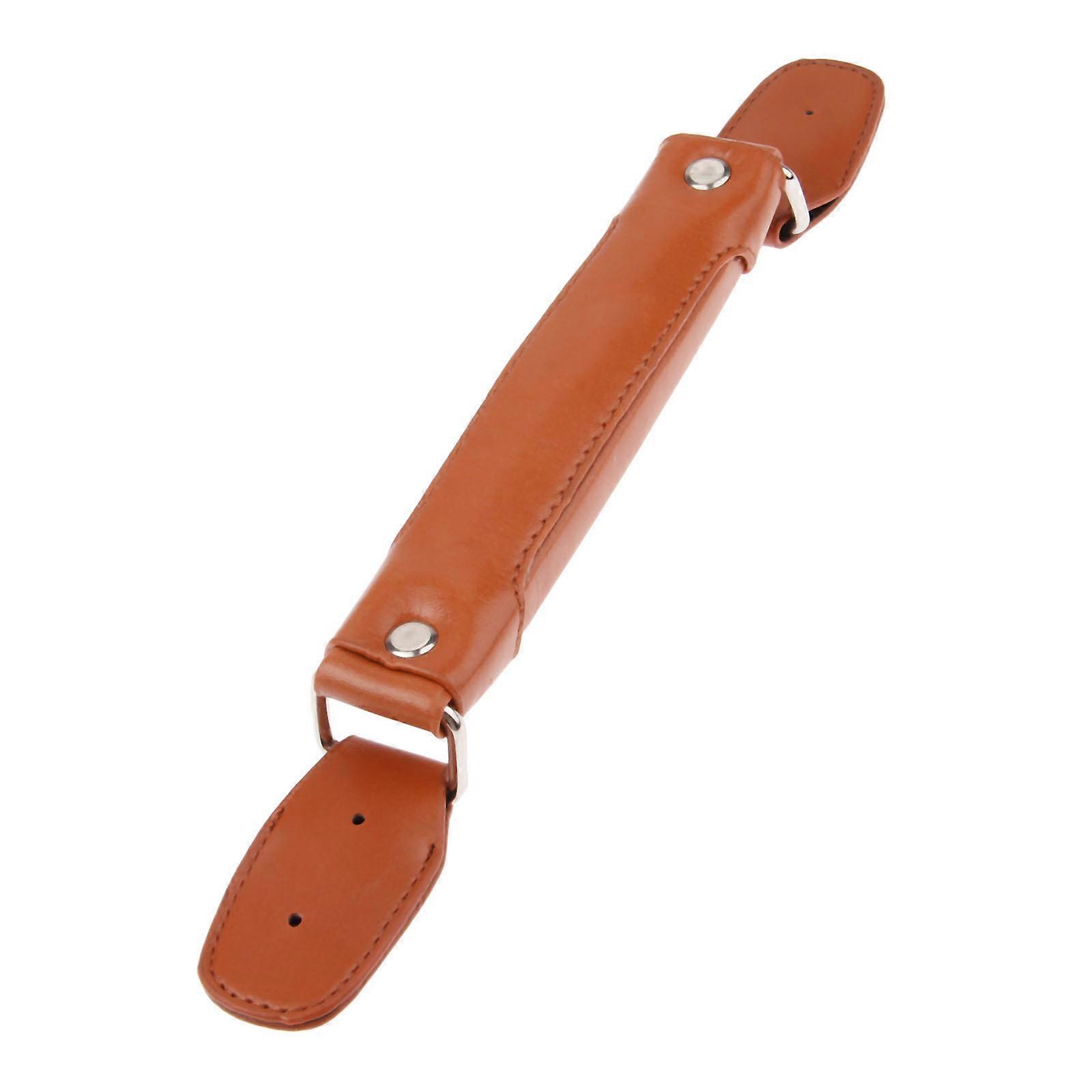 1Pc 1181 "Valise de remplacement Bagages PU Poignée Porte-Sangle de rechange Poignée de remplacement NoirMarronJaune 300mm