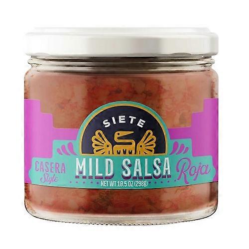 Siete Casera Style Mild Salsa Roja ,10.5 Oz (Case Of 6)