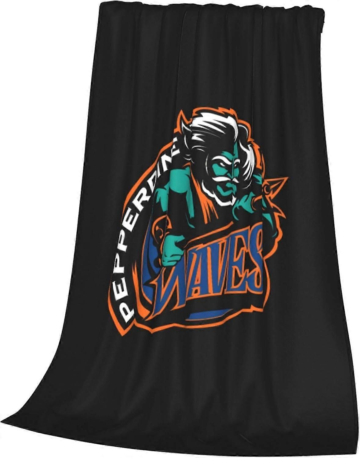 Pepperdine University Blanket Large Luxury Fleece Soft Anti-Static Anti-Pilling Flannel Bed Blanket