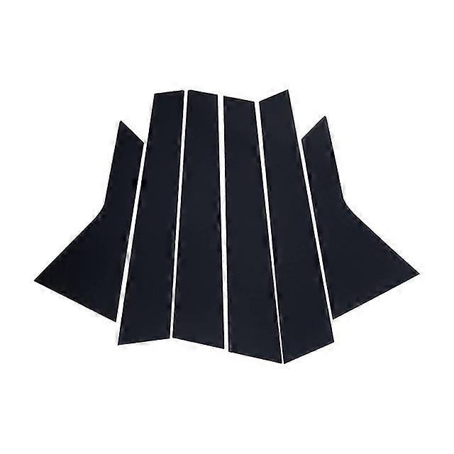6Pcs Car Window Pillar Posts Door Trims Cover Sticker Auto Exterior Parts for Nissan Qashqai J10 2008 2009 2010 2011 2012 2013
