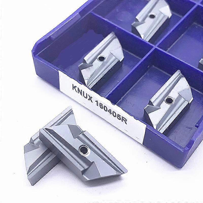 10PCS KNUX160405 R LT10 carbide inserts Internal latter cutter turning tool CNC machine cutting toolS tungsten