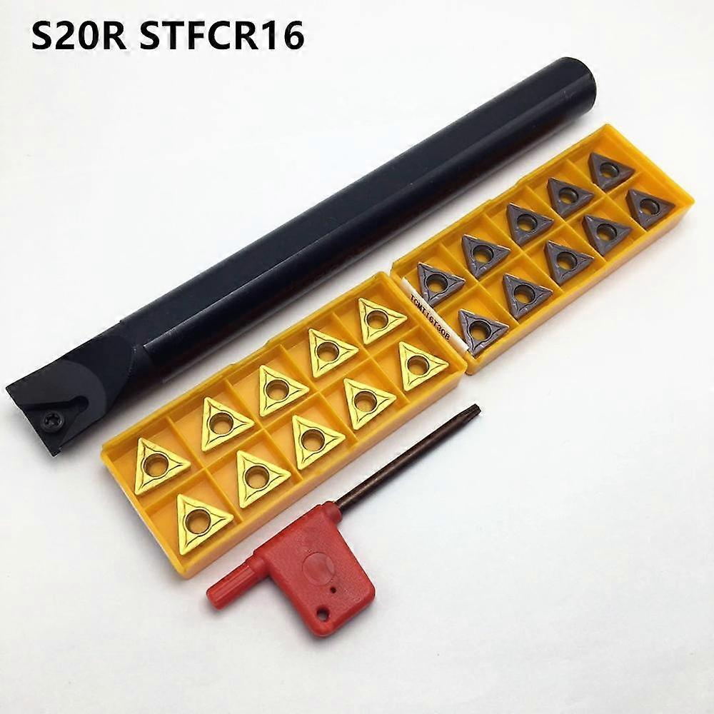 S20R STFCR16 S20R-STFCR16 CNC lathe built-in turning tool holder TCMT16T308 inner hole turning tool bar boring tool TCMT16T304