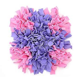 Dog Training Mat Interactive Nose Pet Cloth Toy Pet Working Nose Funny Smell Foldable Puppy Blanket D