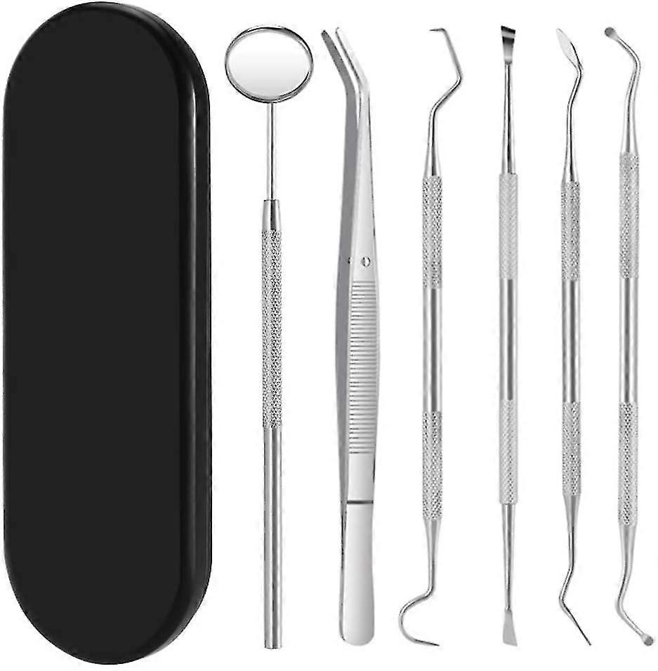 Tooth Cleaning Set, 6-piece Dental Care Set