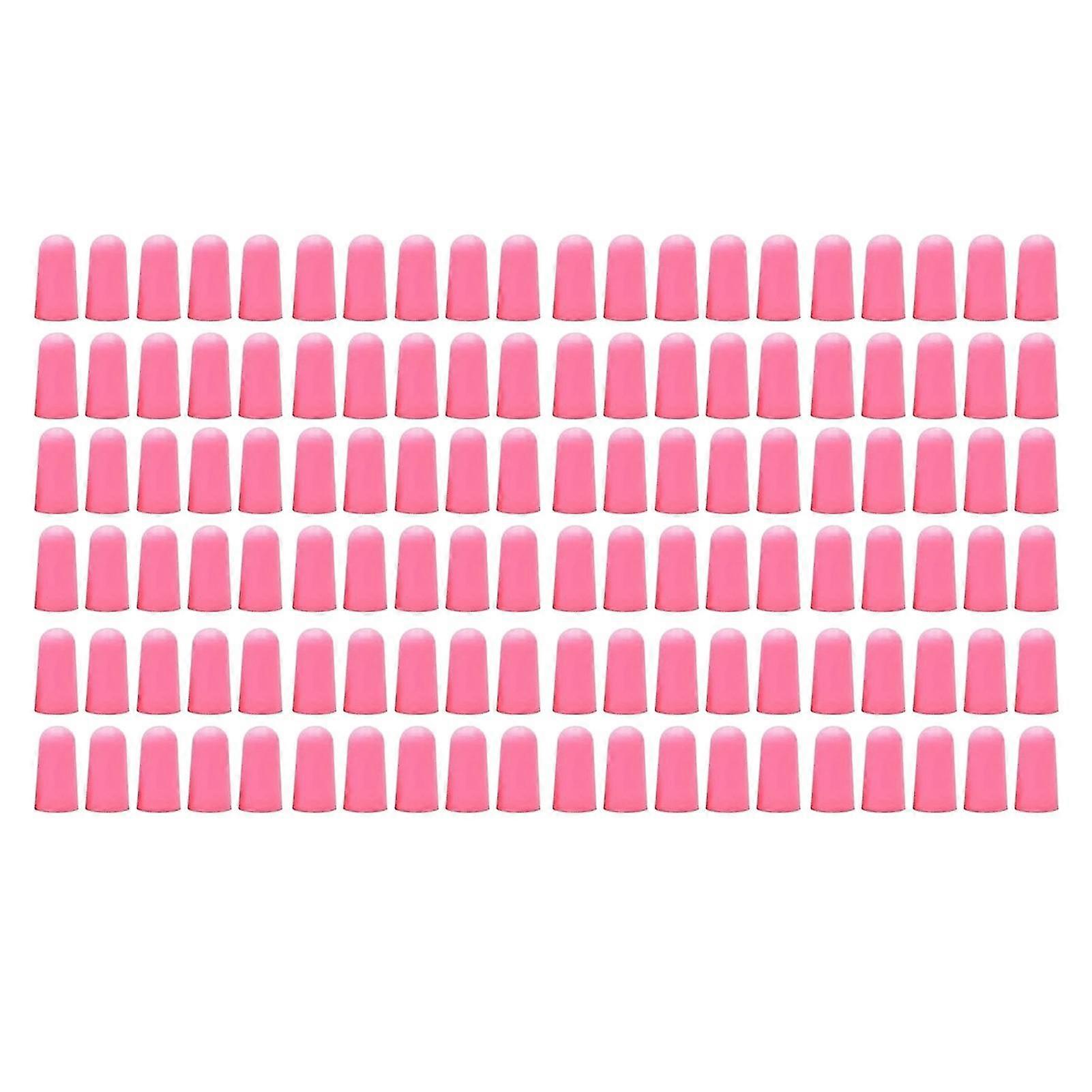 120PCS Soft Ear Plugs PU Noise Reduction Sound Blocking Earplugs for Sleeping Studying 38dB Pink