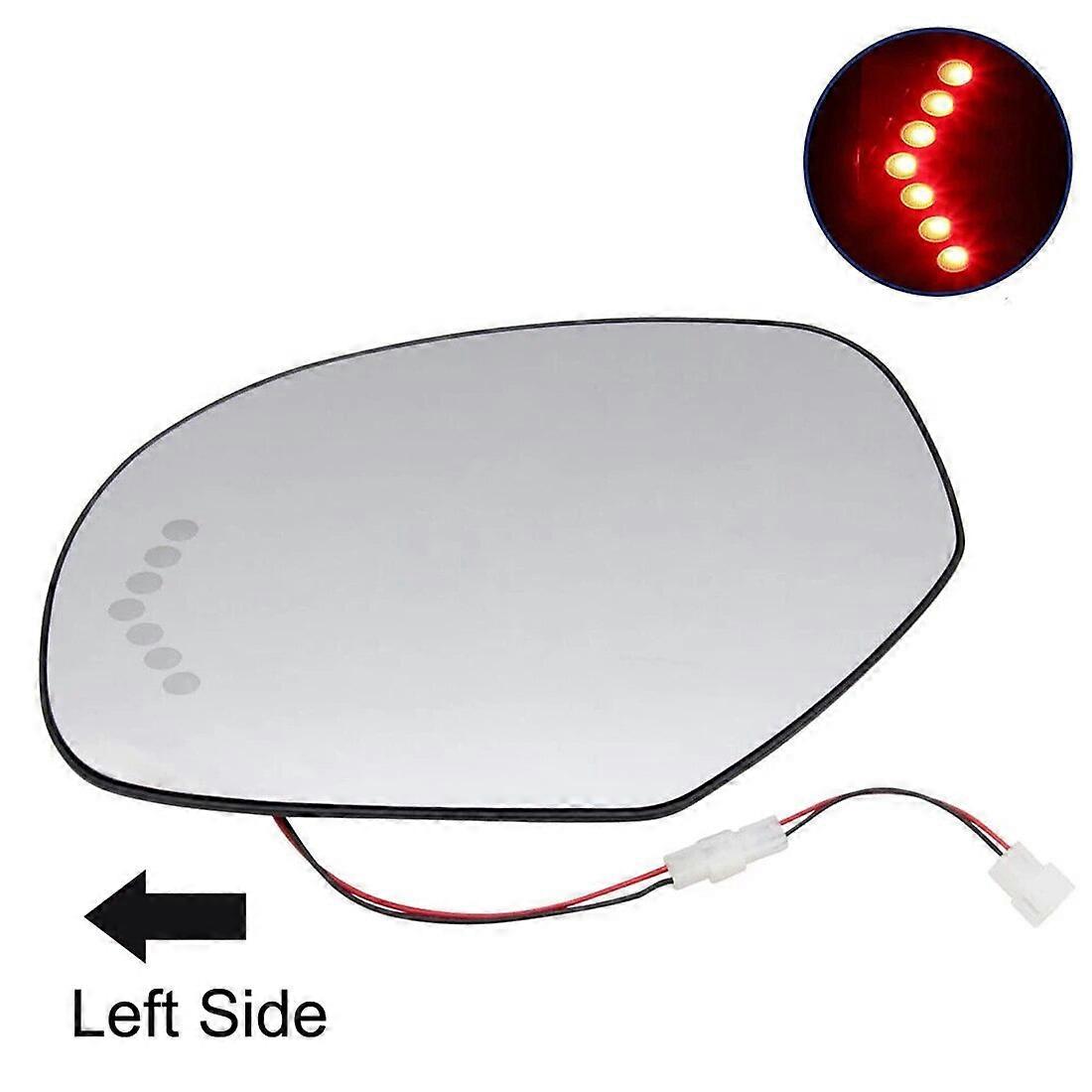 Car Rearview Driver Side Heated LED Signal Mirror Glass For Chevrolet Silverado Suburban Tahoe For Escalade For Yukon SierraMotor Vehicle Mirrors
