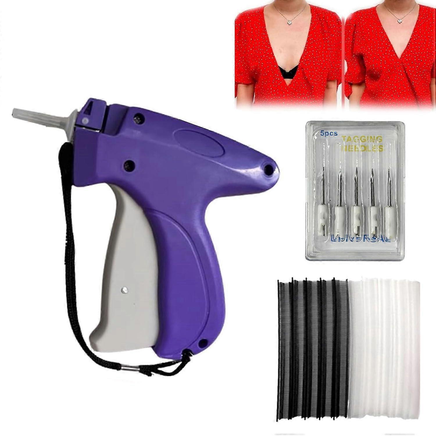 衣類用クイック衣類フィクサーマイクロステッチガン、衣類用タグガンミニステッチガン値札ガン、インスタントヘミングスピーディー衣類フィクサーツール