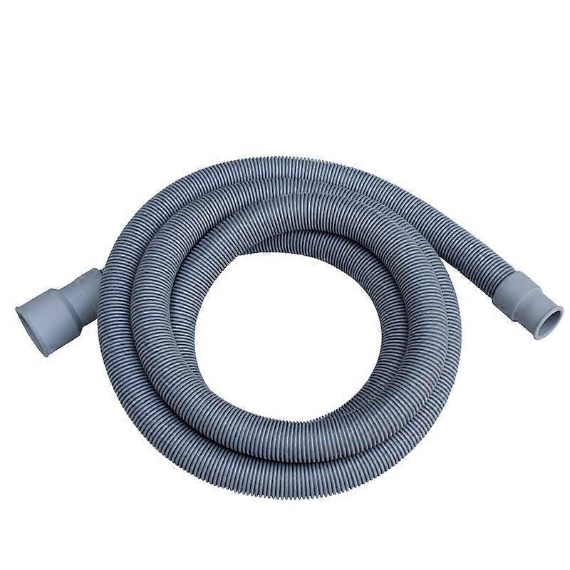 Washing Machine Drain Hose, Universal Drain Hose, PVE Material Incl. Splice and Clip, Hose Extension for Dishwashers and Washing Machines (1 M)