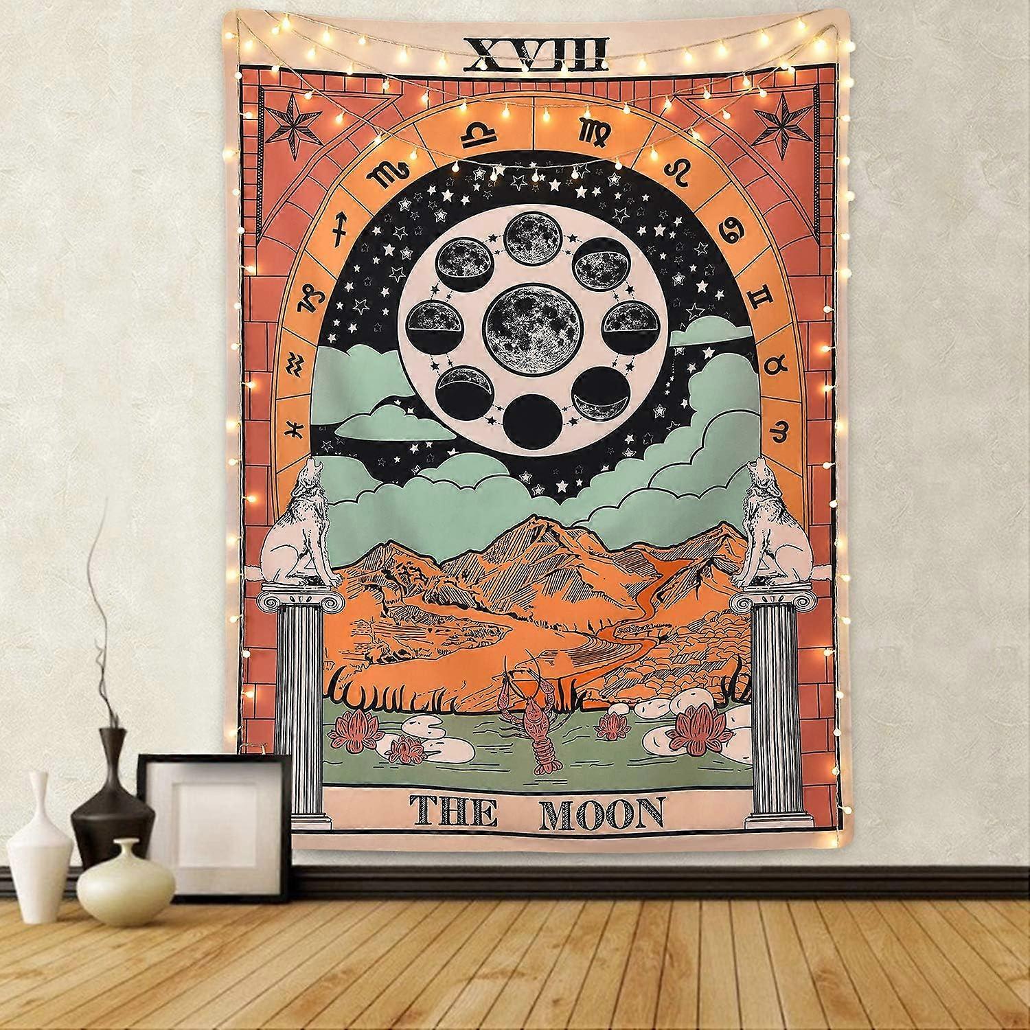 Sevenstars Tarot Tapestry The Star Tapestry Medieval Europe Divination Tapestry Wall Hanging