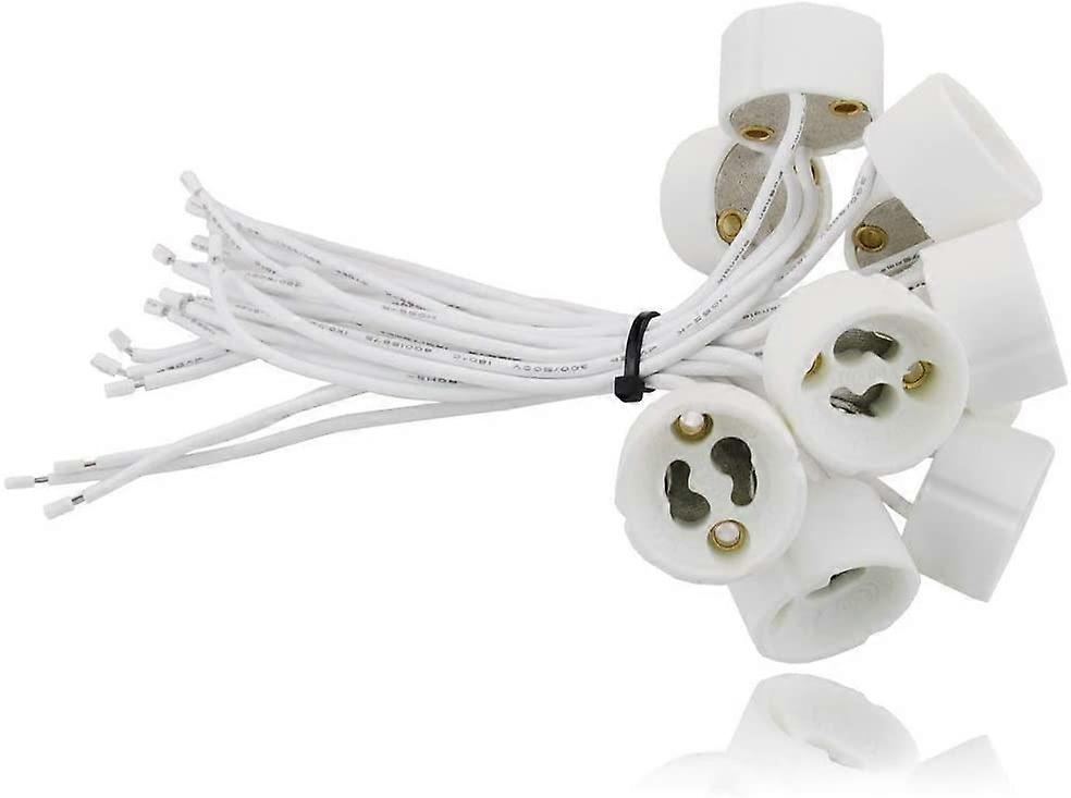 GU10 Socket for LED and Halogen, 20 Pieces [Energy Class A]