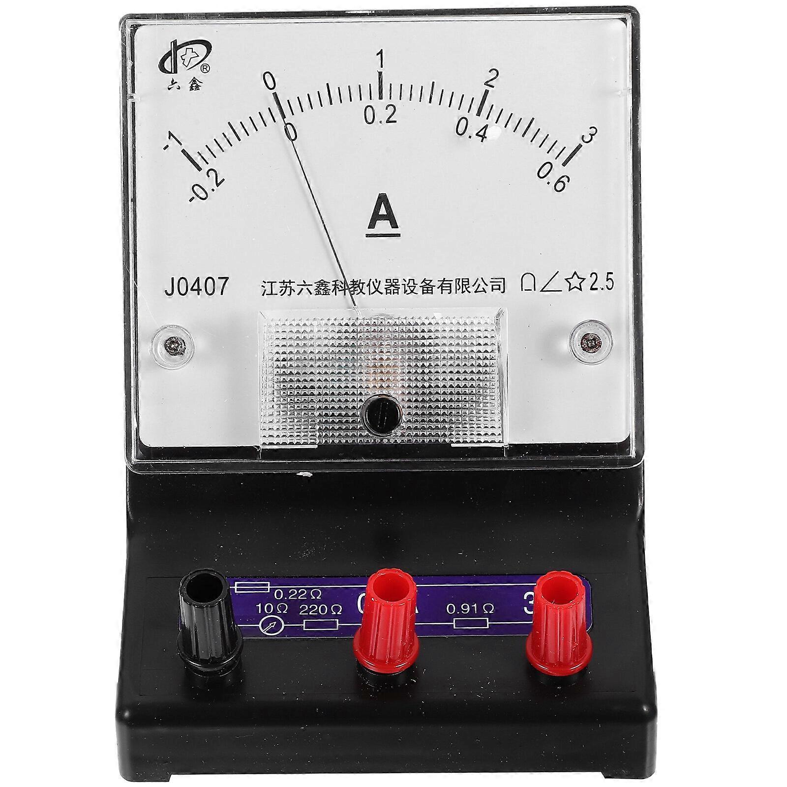 1pc Physics Ammeter Current Ammeter Physics Electricity Experiment Apparatus Random Style