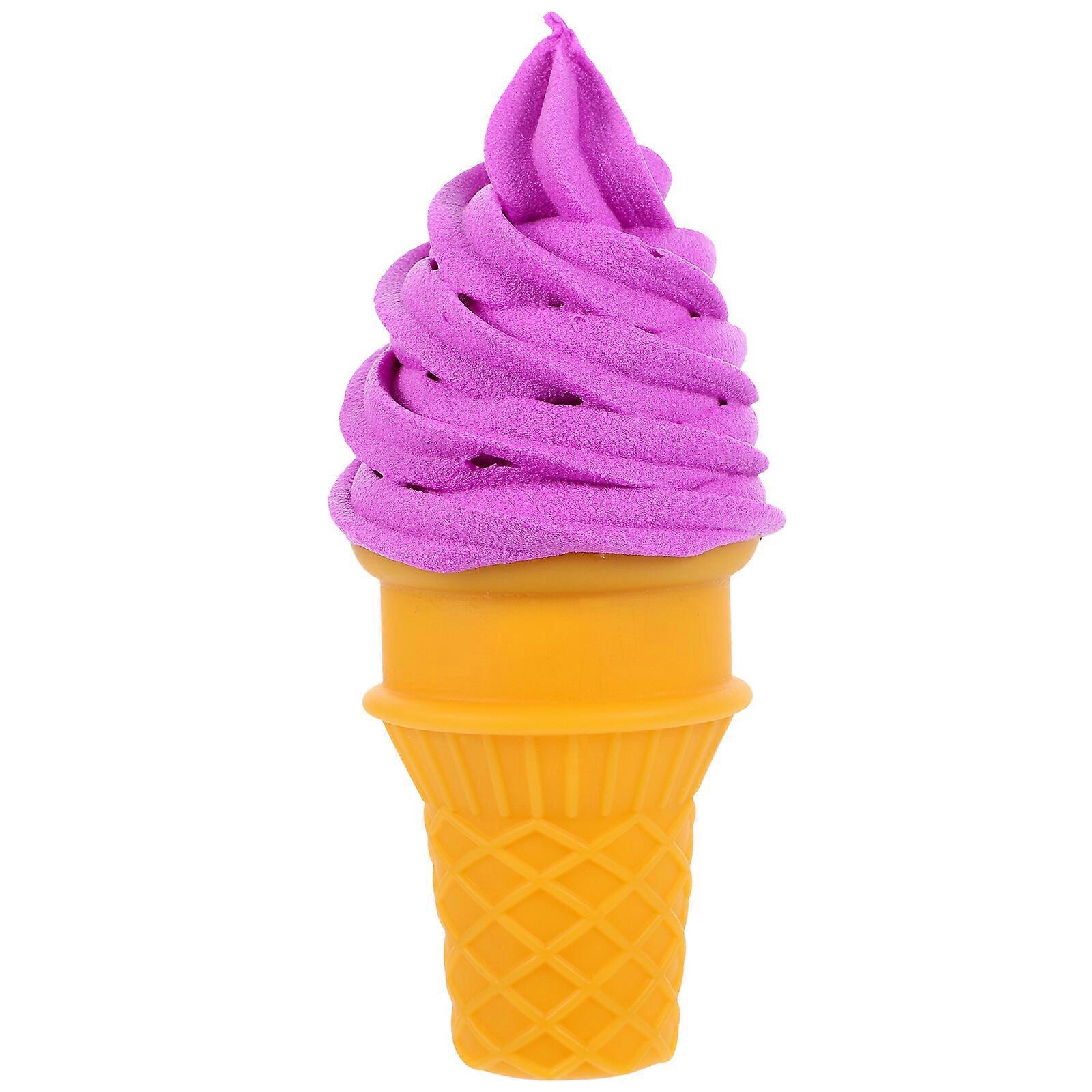 Gefälschtes Eiscreme-Modell Kunststoff-Eistüten-Modell-Simulation Lebensmittelfotografie-Requisiten