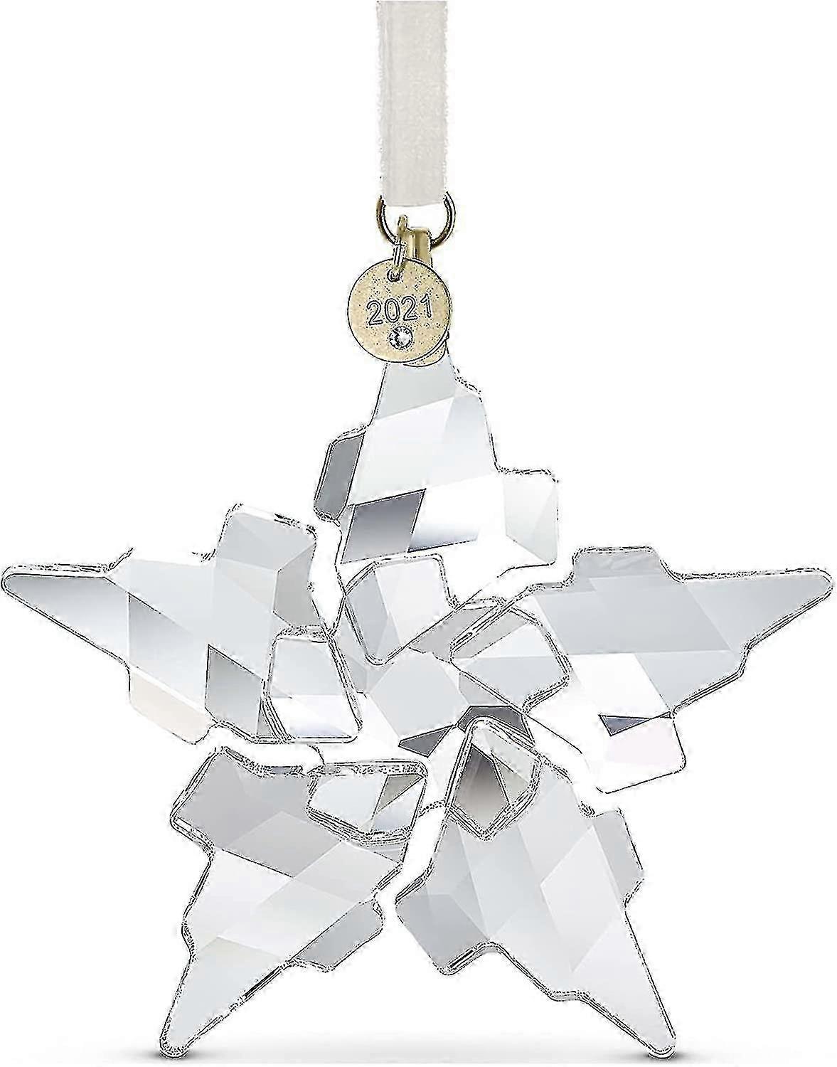 Large Annual Edition 2021 Ornament, Clear, -