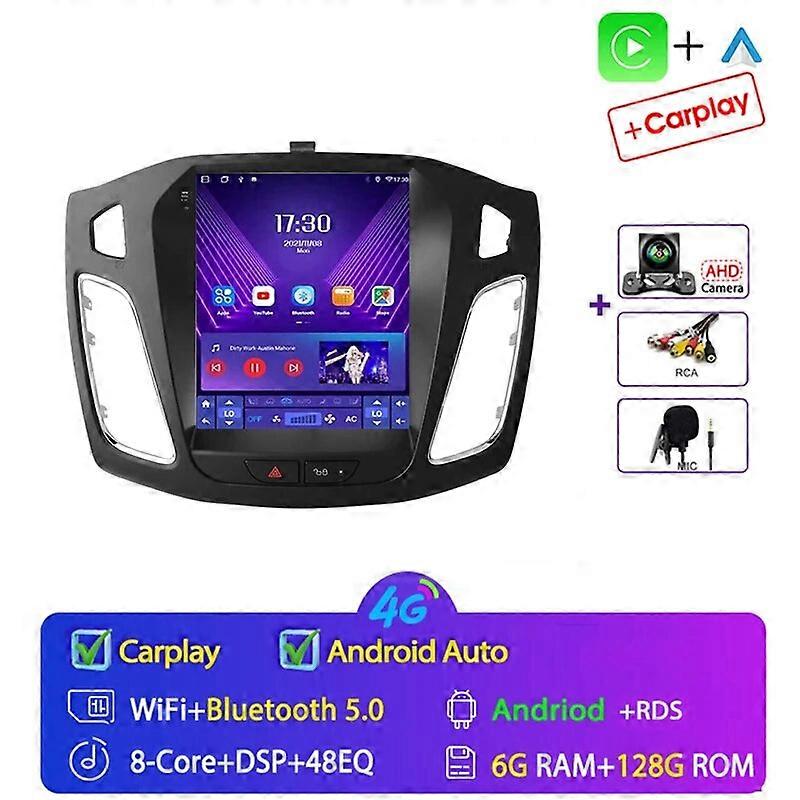 Redkid 2Din Car Radio For Ford Focus 3 Mk3 2012-2017 2 Din Android 13 Car Radio Multimedia Player Vi