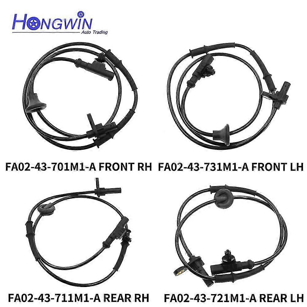 Exquisite Exquisite Fa0243701m1a Fa0243731m1a Fa0243711m1a Fa0243721m1a Front Rear Right Left Abs Wheel Speed Sensor For Haima Car Fa02-43-701m1