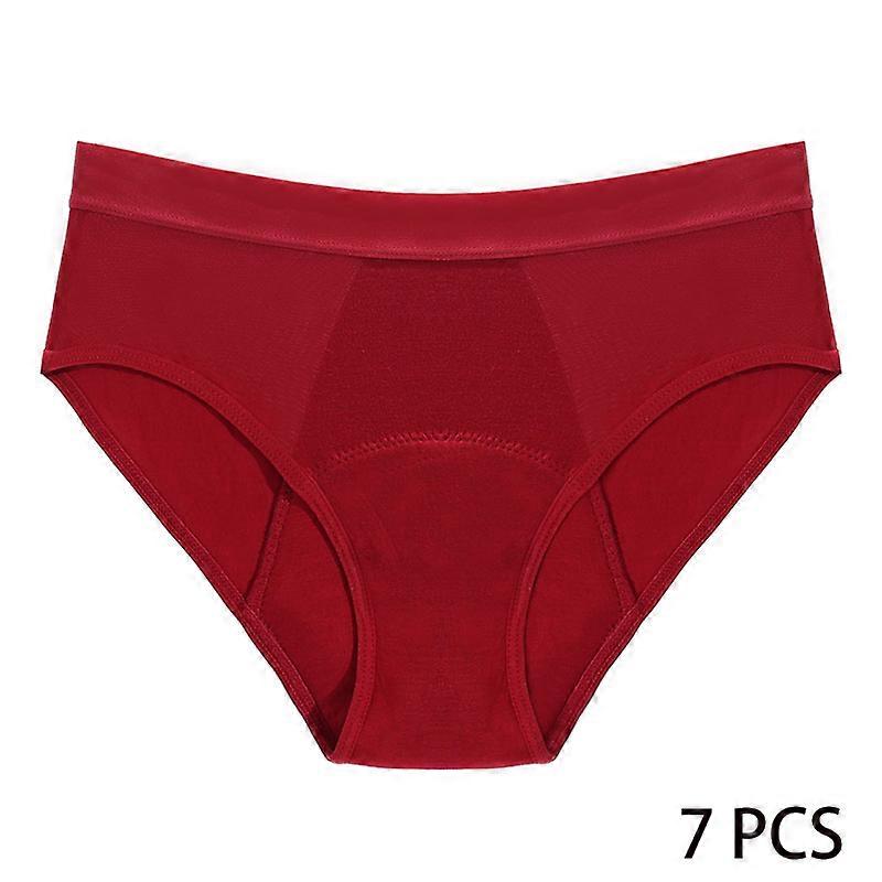 Menstruationstrosor 4-lagers läckagesäkra kvinnor Menstruationsunderkläder menstruationsunderkläder menstruationstrosor fysiologisk byxa