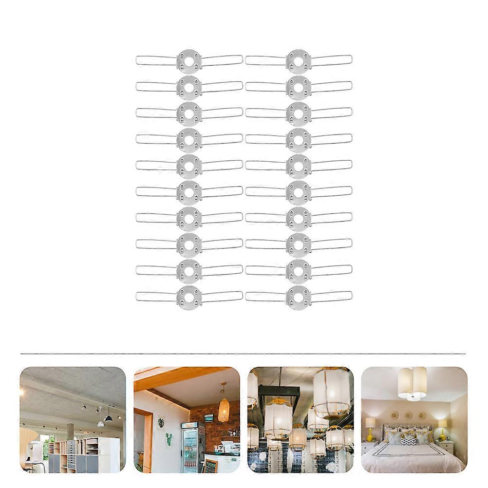 30pcs Lampshade Spring Clips Pendant Light Shade Spring Clamps ...